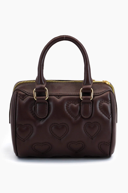 Charming Crossbody Purse - Brown