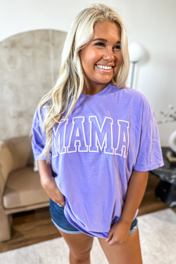 Mama Lilac Graphic Tee