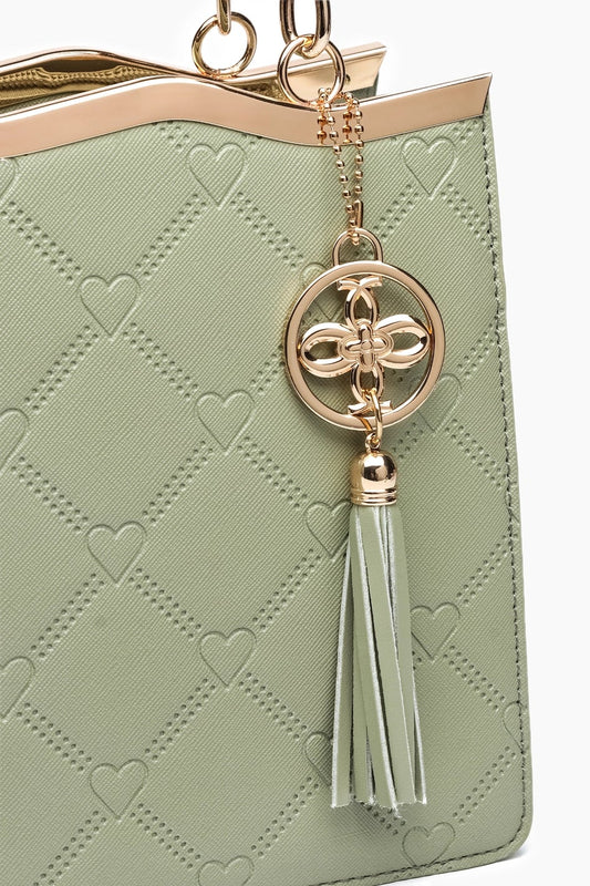 Sweetheart Mini Tote Bag - Green