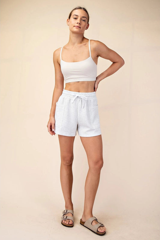 Scuba Patch Pocket Shorts - Multiple Colors