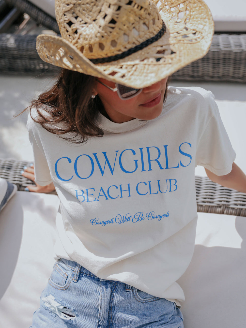Cowgirls Beach Club Graphic Tee