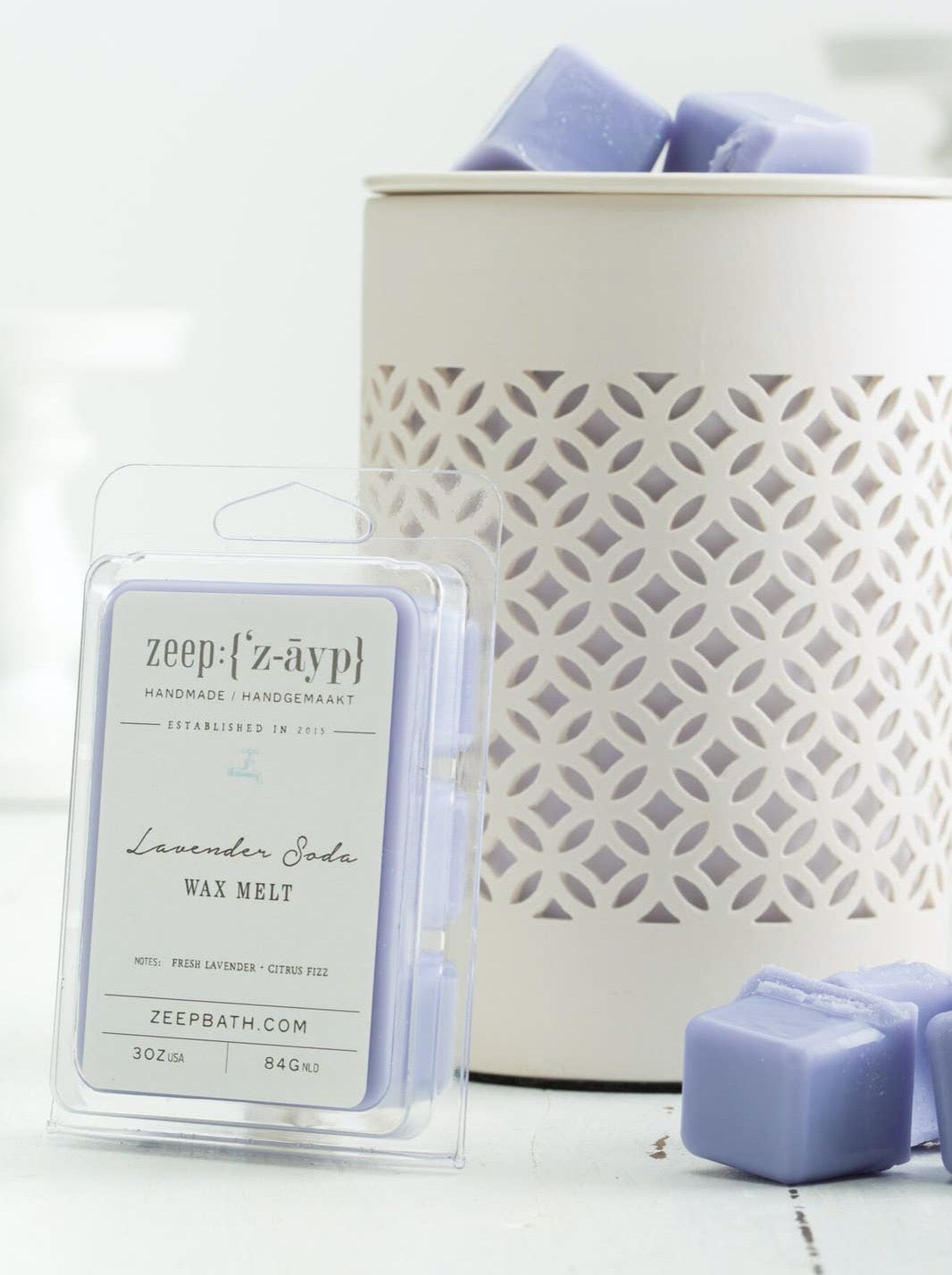 Lavender Soda Wax Melt