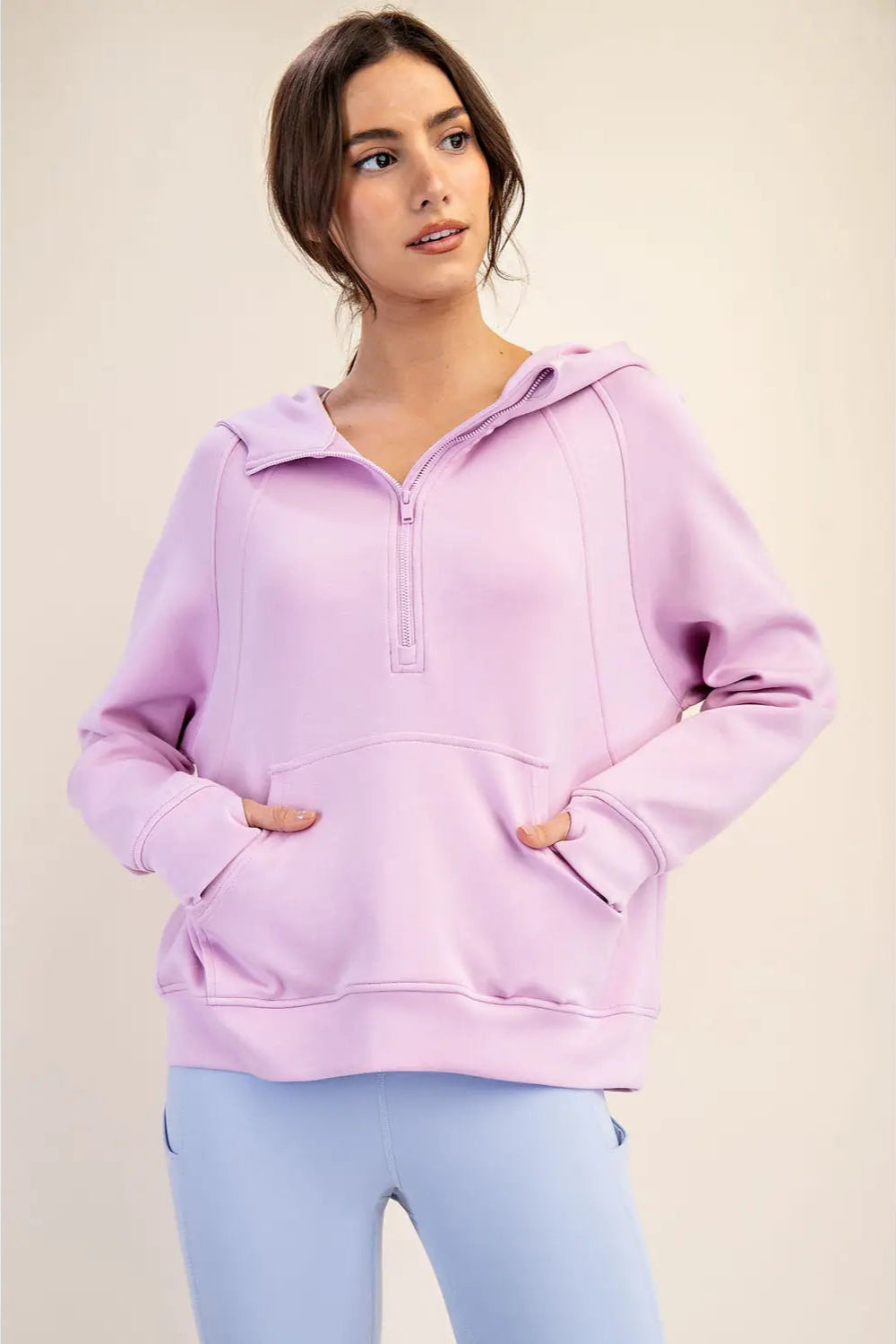 Quarter Zip Hoodie - Multiple Colors