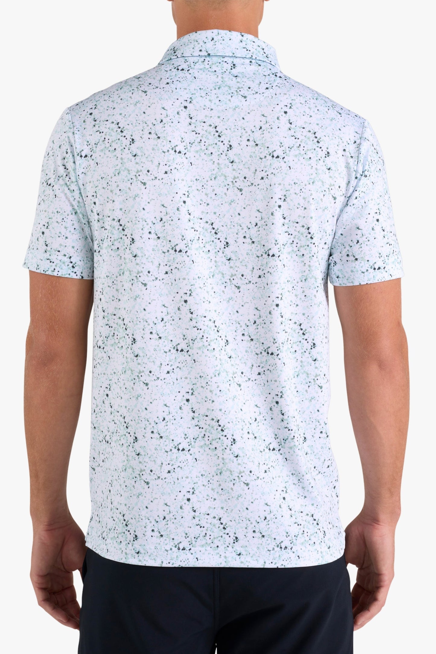 Bab Birdie Paint Splatter - Greens