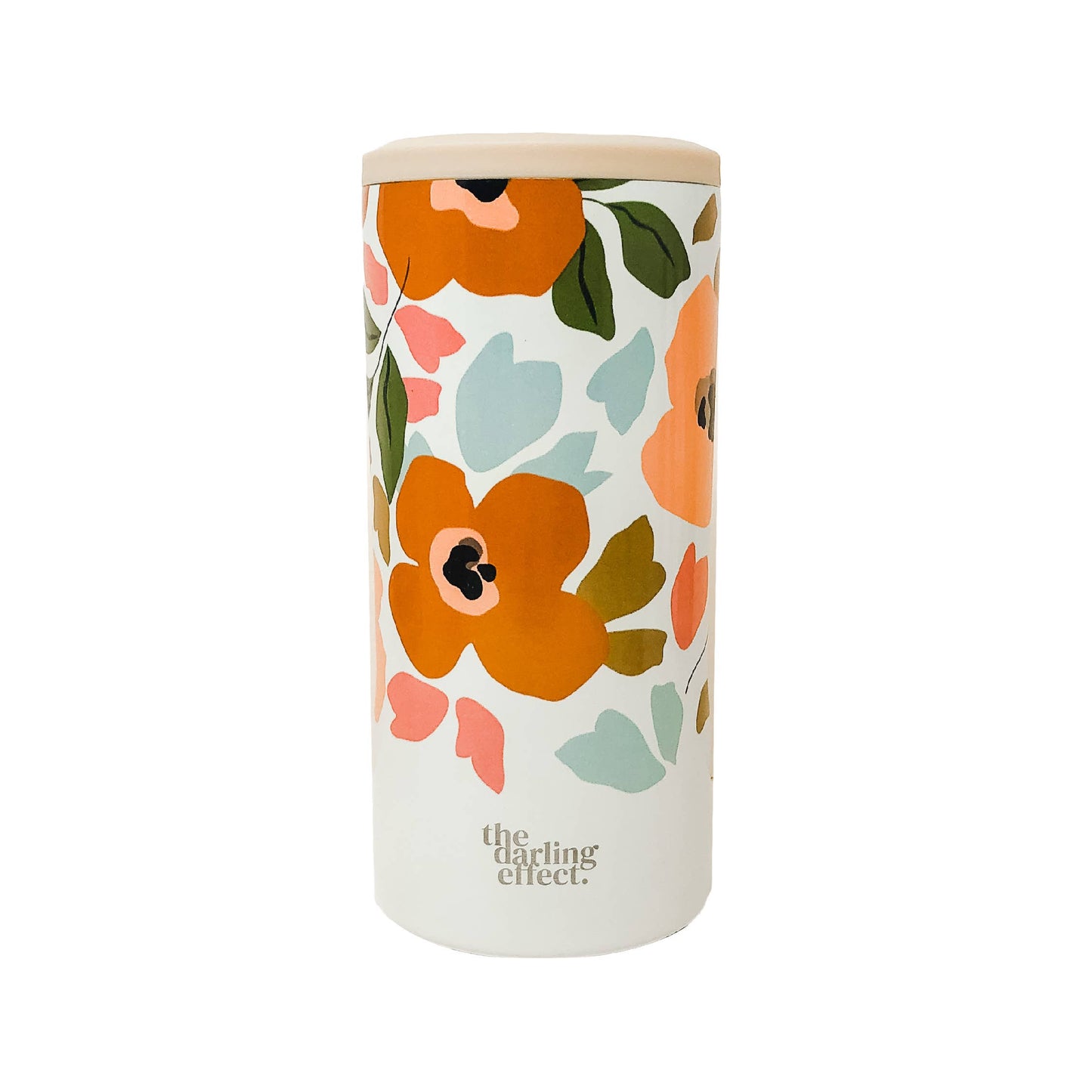 Skinny Can Cooler - Floral