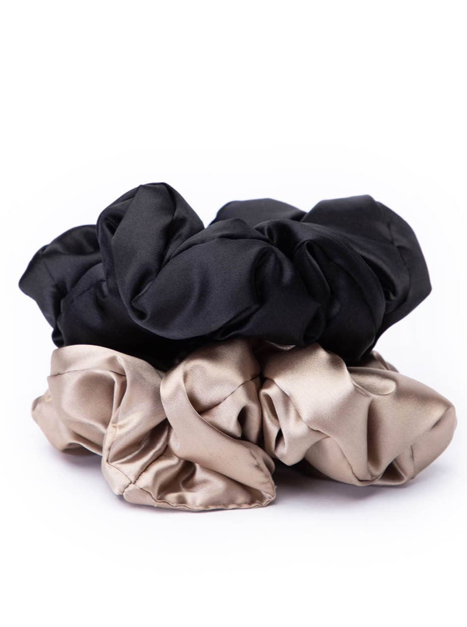 Satin Pillow Scrunchies