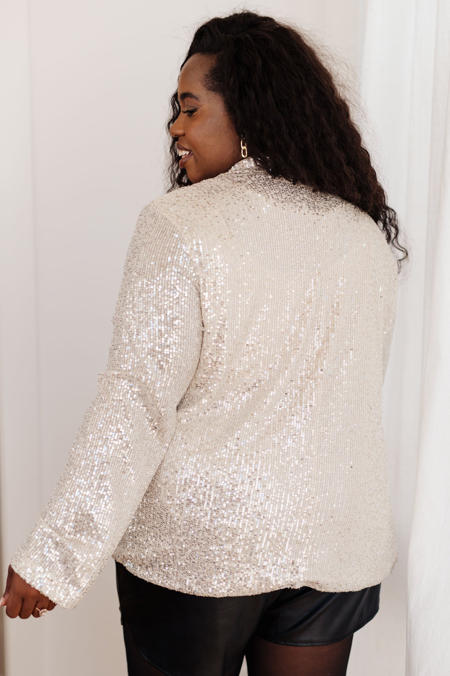 I Know You're Busy Sequin Blazer - Regular & Plus (Online Exclusive)
