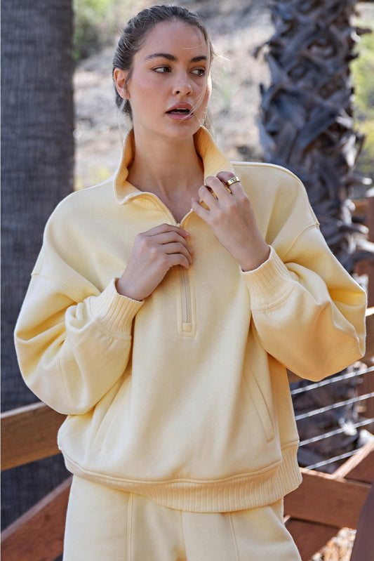 Lemonilla Mock neck pullover