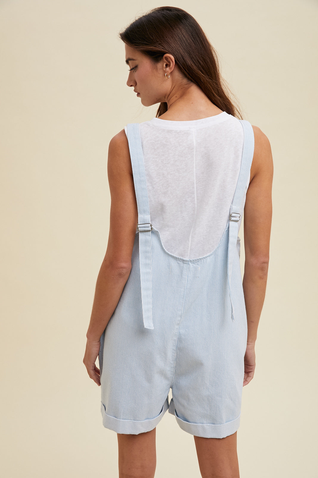 Set Sail Striped Romper