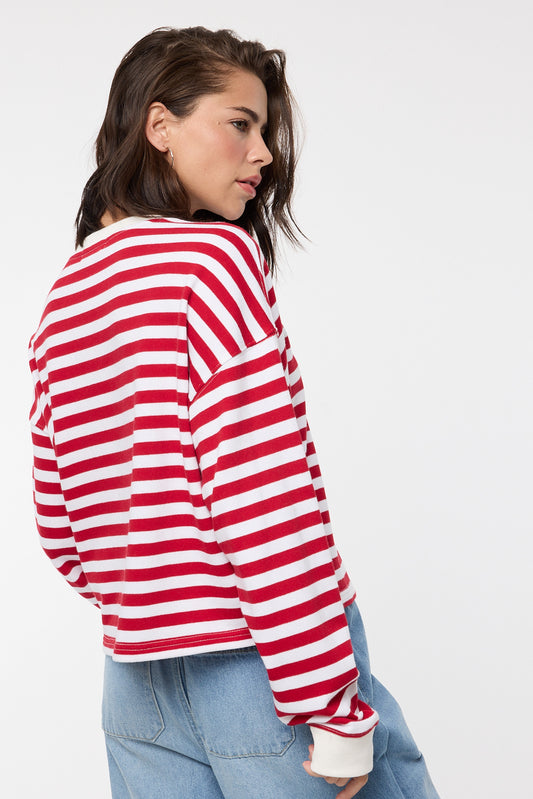 Candy Cane Sweater