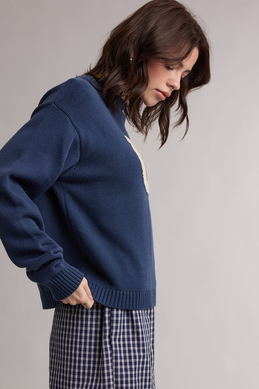 Horseshoe Graphic Sweater