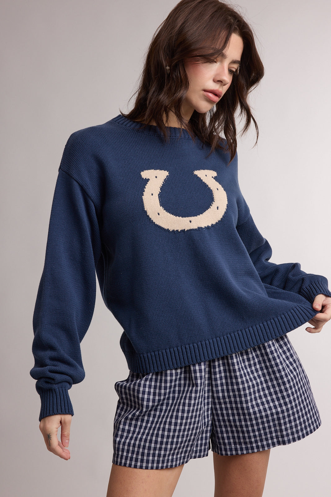 Horseshoe Graphic Sweater