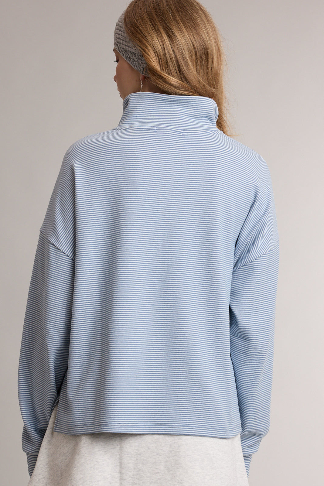 Mountain Blue Knit Pullover