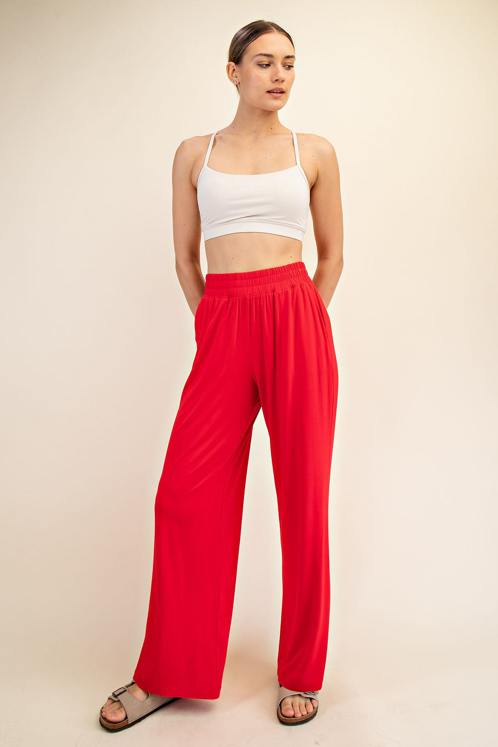 Sierra Wide Leg Pant - Multiple Colors