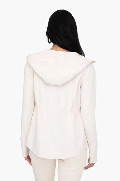 Ivory Ribbed Jacket