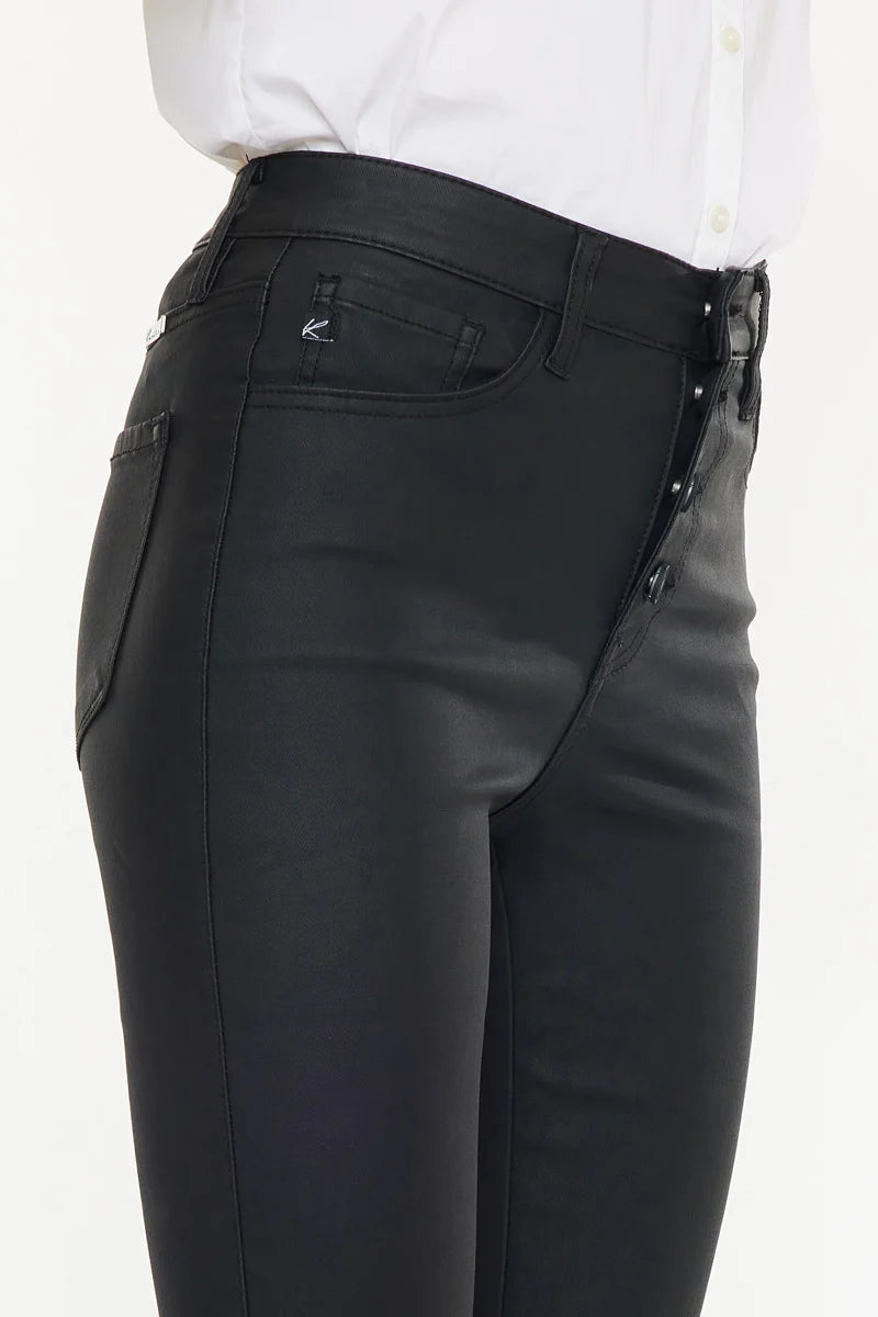 KanCan Autumn High Rise Faux Leather Skinny Pants