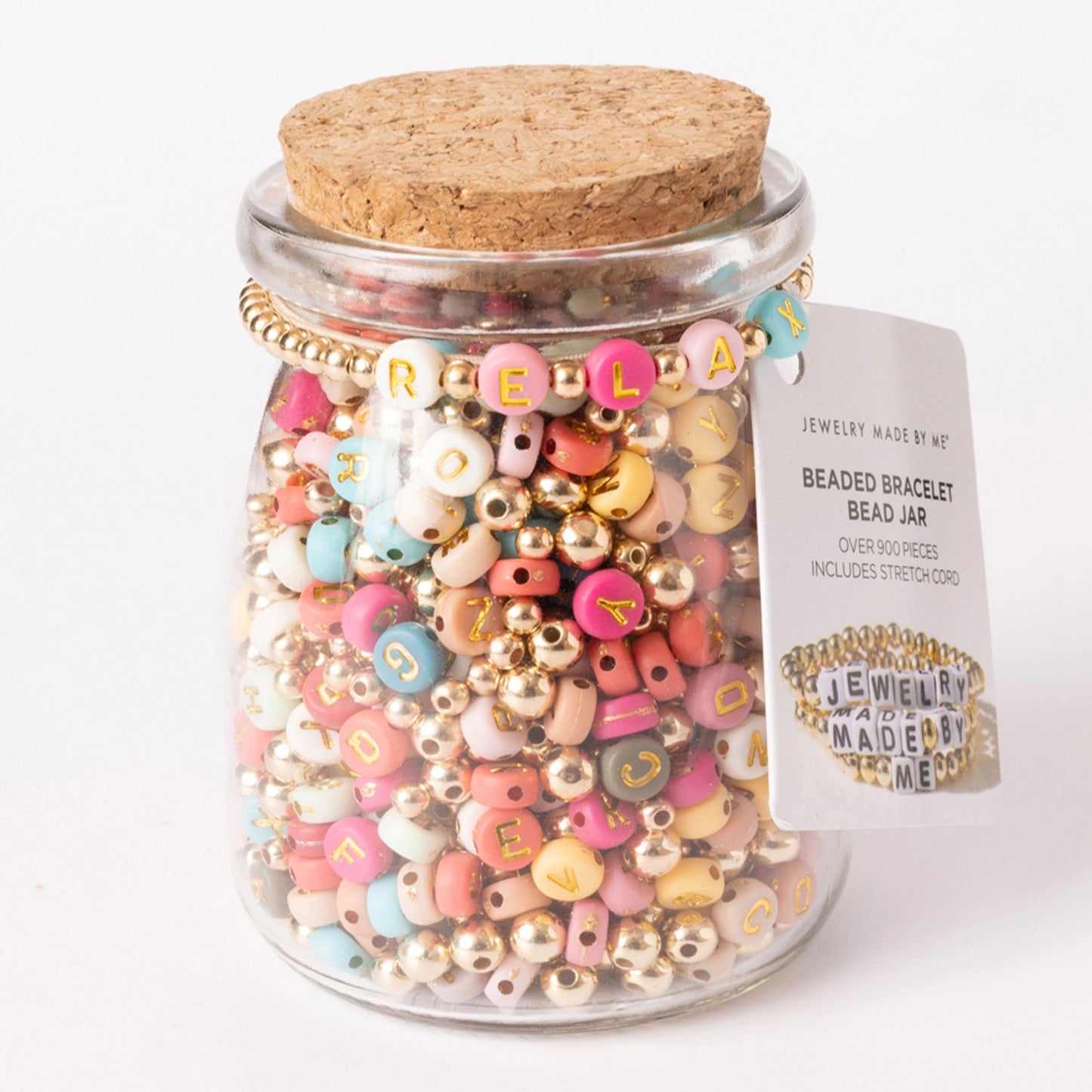 Bead Jar with Bracelet - Multiple Options
