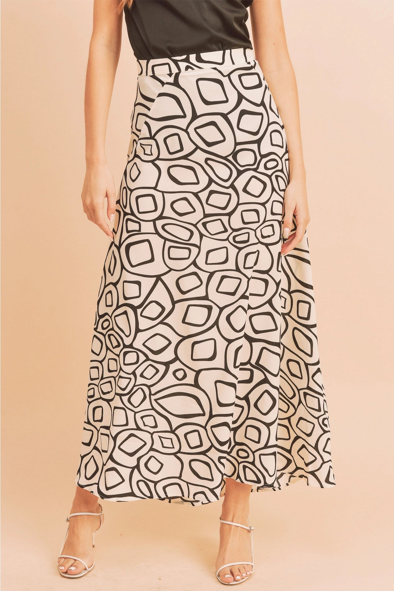 Geometric Skirt - Multiple Colors