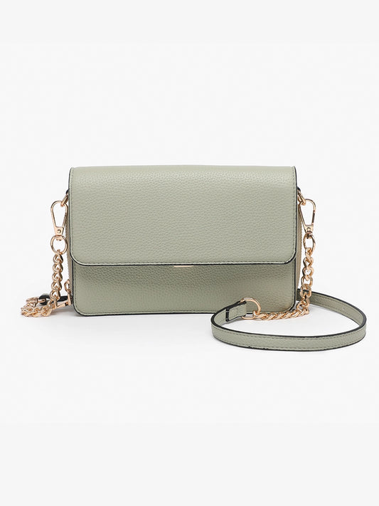 Lauryn Flapover Crossbody - Multiple Colors