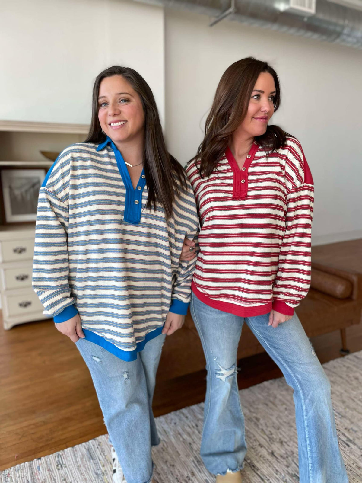 Beyond the Sea Striped Top in Three Colors (Online Exclusive)