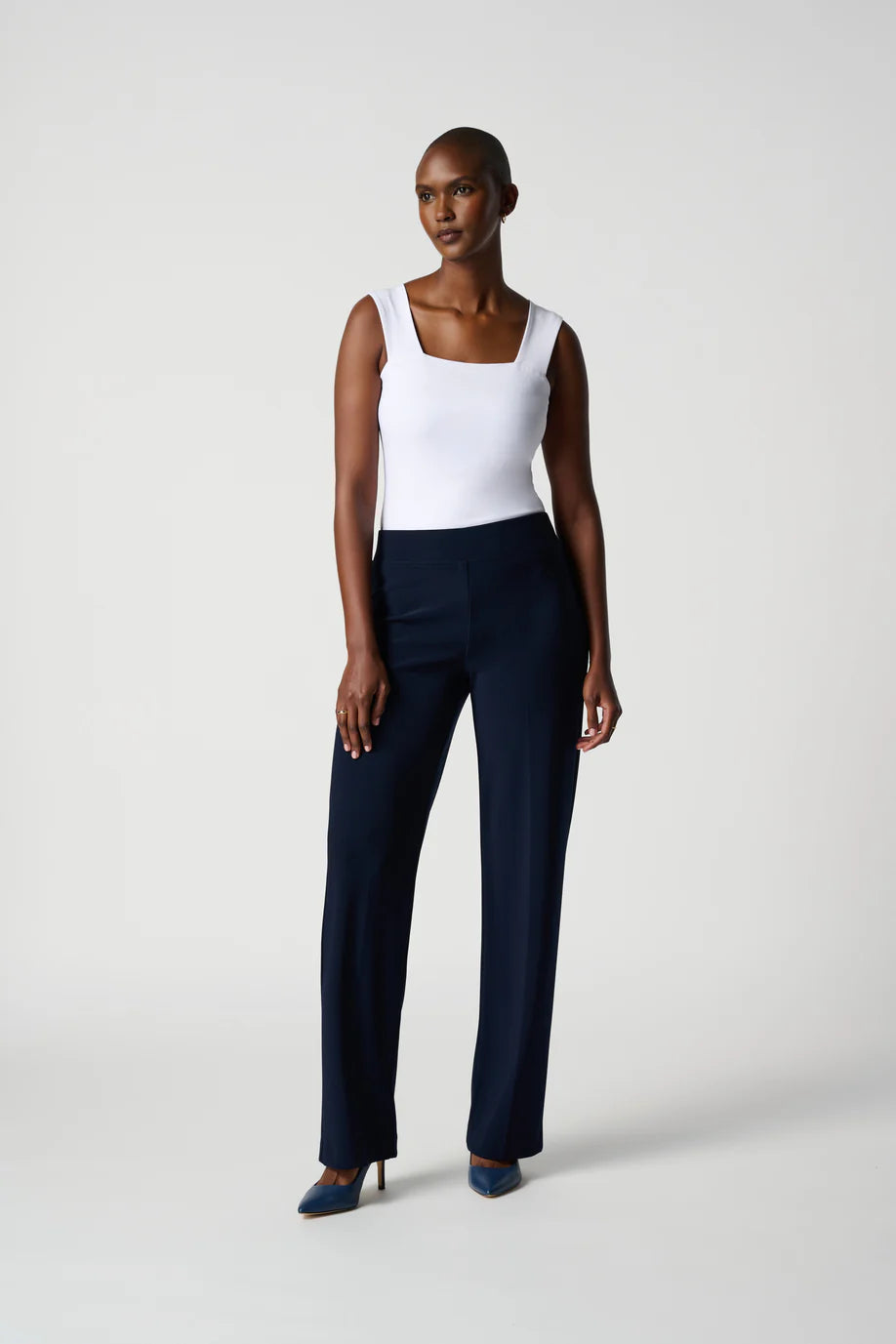 Joseph Ribkoff Minimalist Midnight Blue Pant