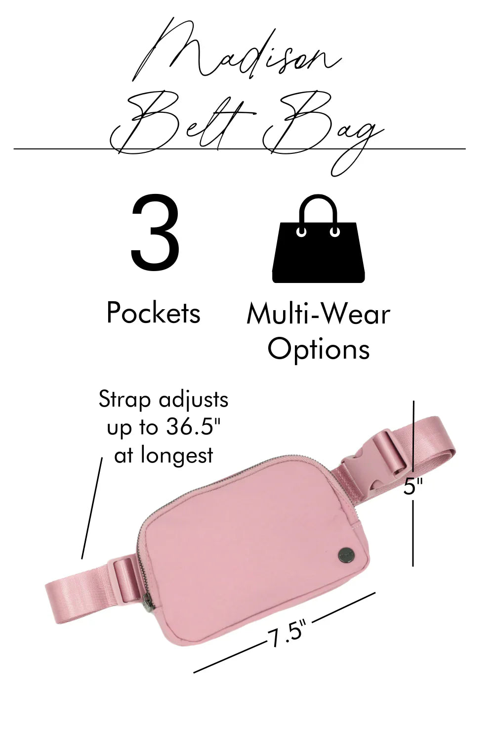 Madison Belt Bag - Multiple Colors (Online Exclusive)