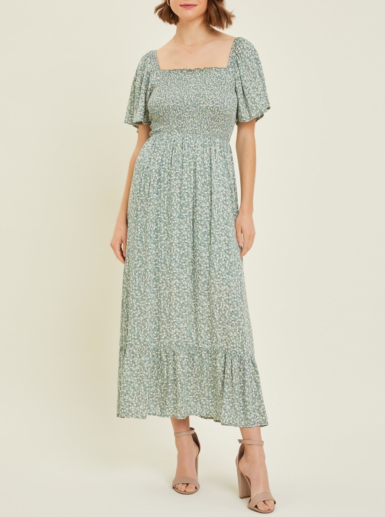 Basil Midi Sundress