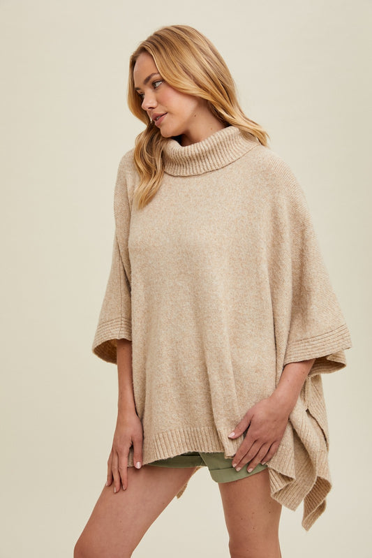 Campfire Sweater Poncho