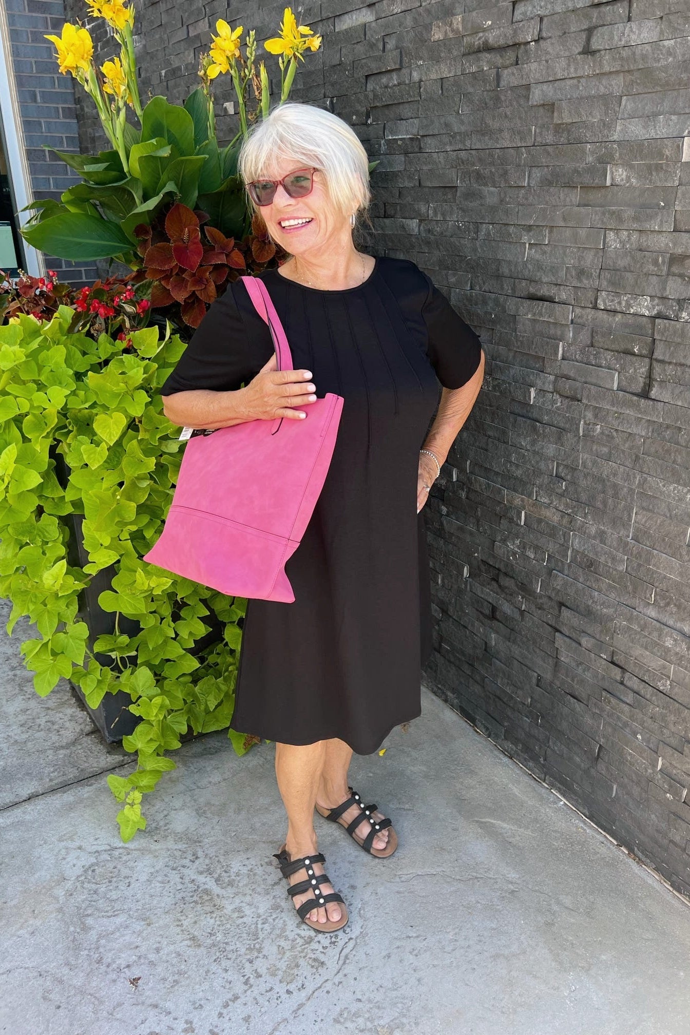 The Rhonda Dress - Black