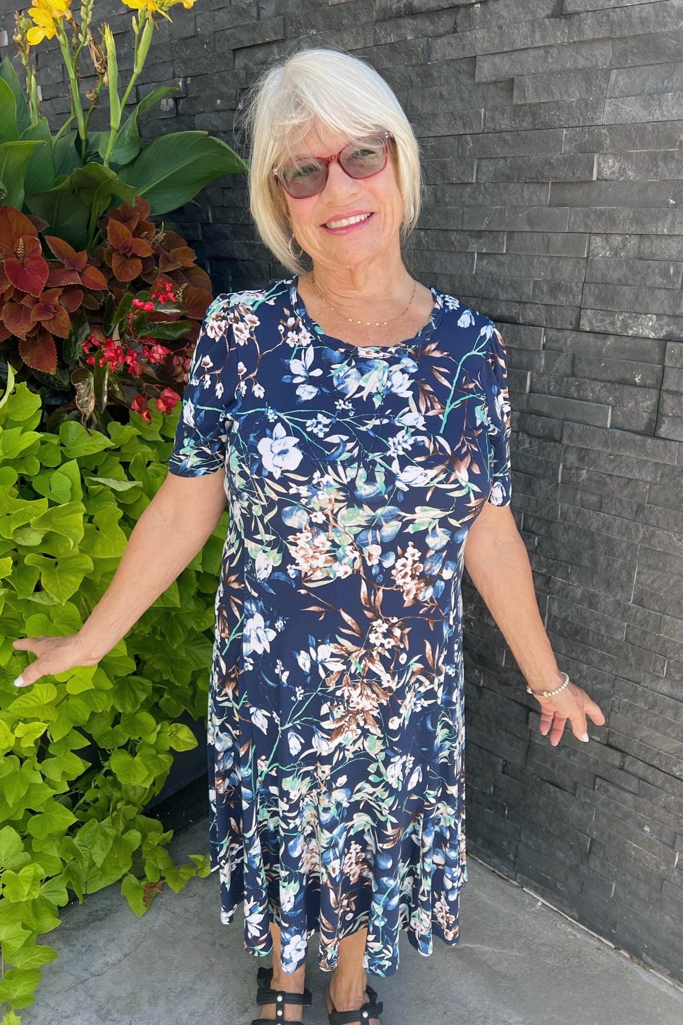 Sloane Print Dress