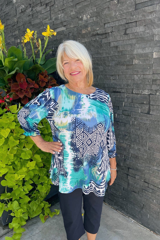 Blue Lagoon Blouse