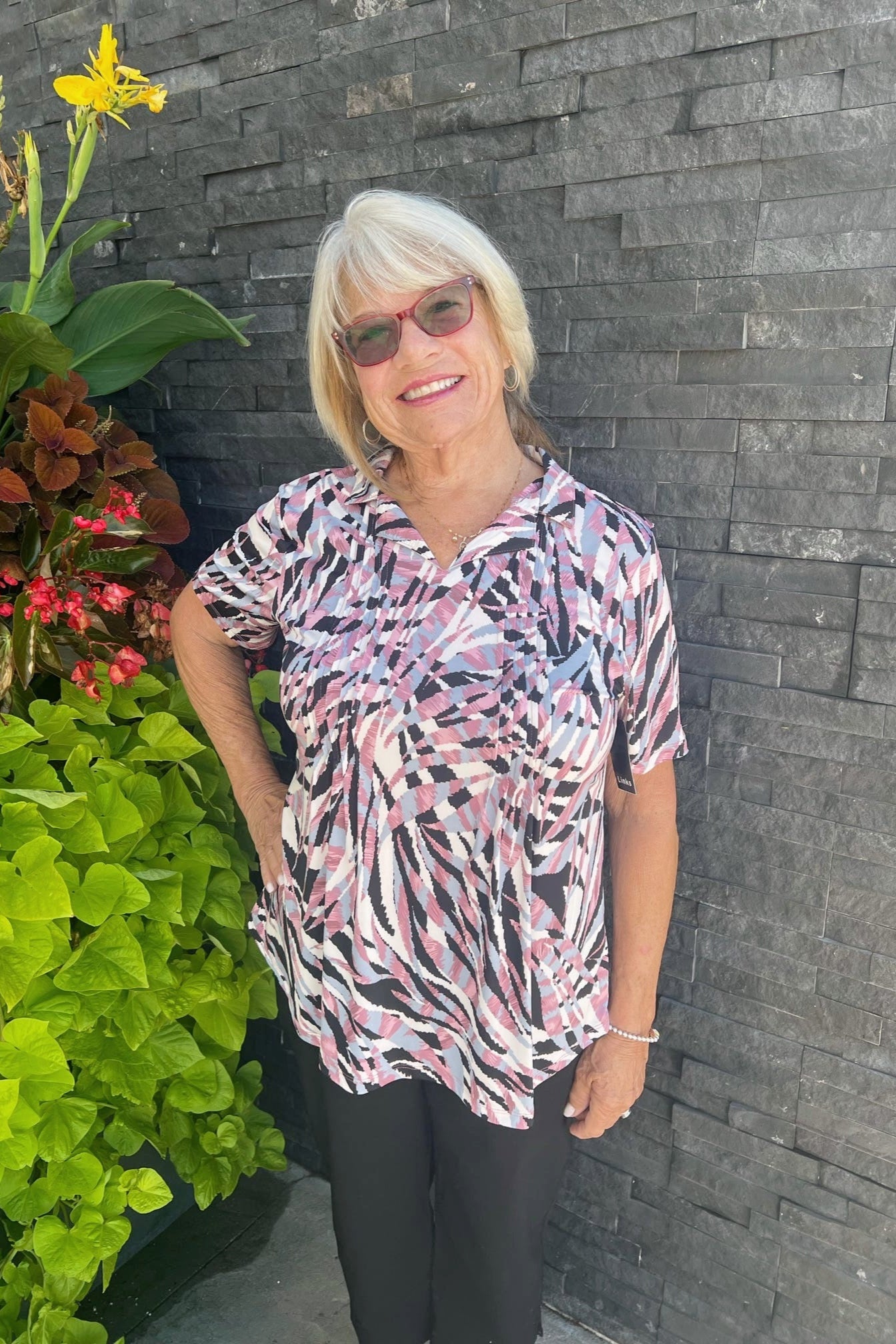 Livin' Wild Printed Top