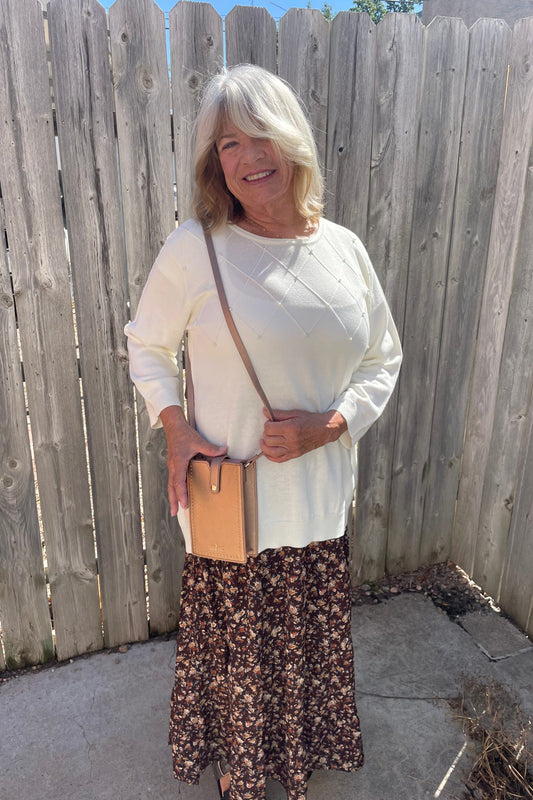 Pearl Dove Lightweight Sweater