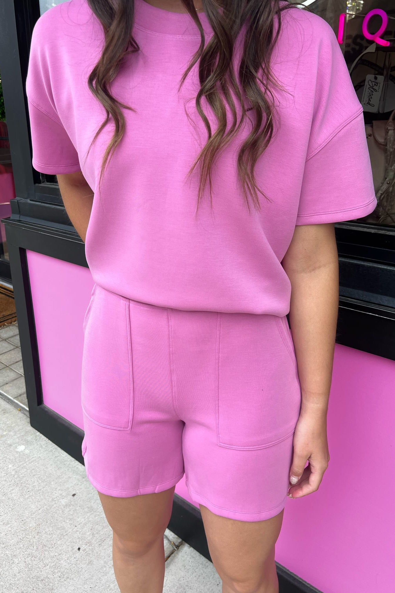 Sofie Soft Shorts - Pink