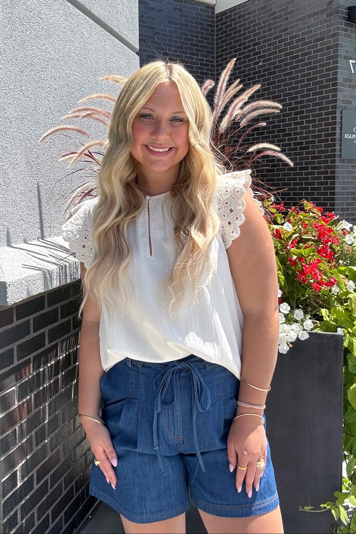 Margo Pleated Shorts