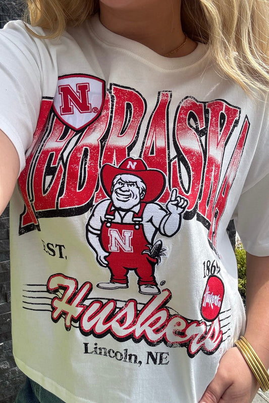 Nebraska Maddux Multimedia Band Tee