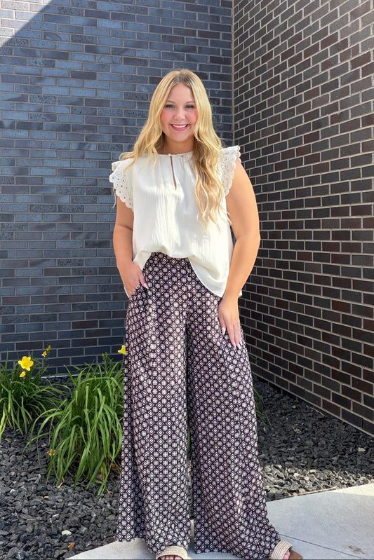 The Stevie Wide Leg Pants
