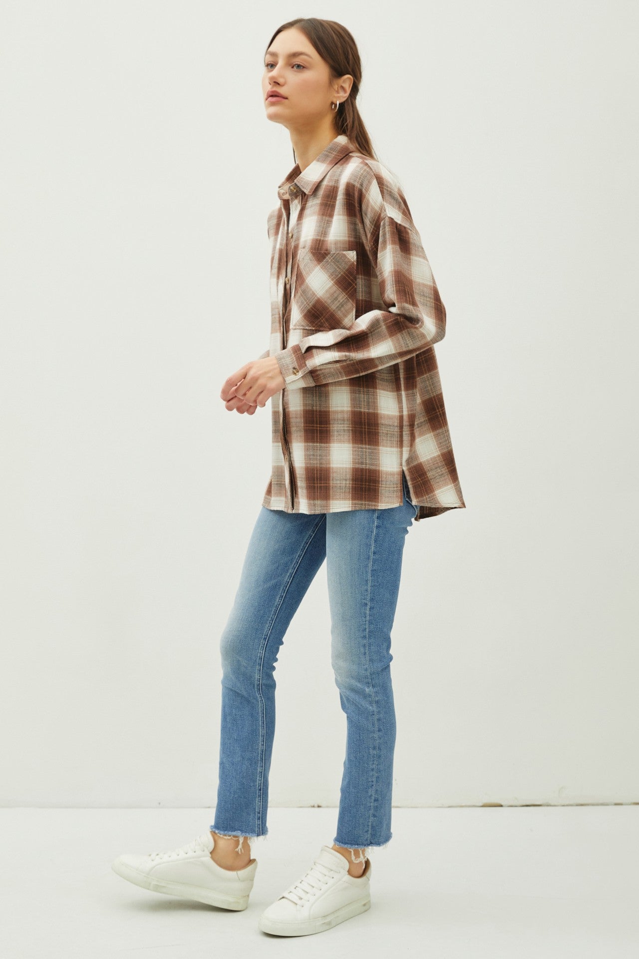 Classic Plaid Flannel - Brown