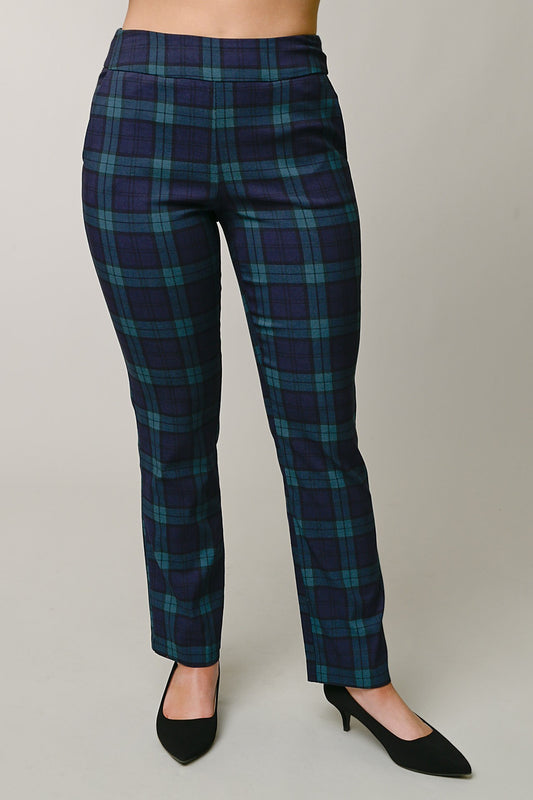 Straight Leg Millennium Eric Pant - Tartan Plaid