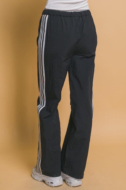 Side Stripes Parachute Pants