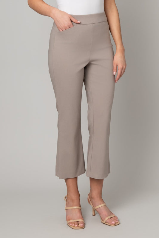 Pull On Millennium Cropped Flare Pant - Multiple Colors