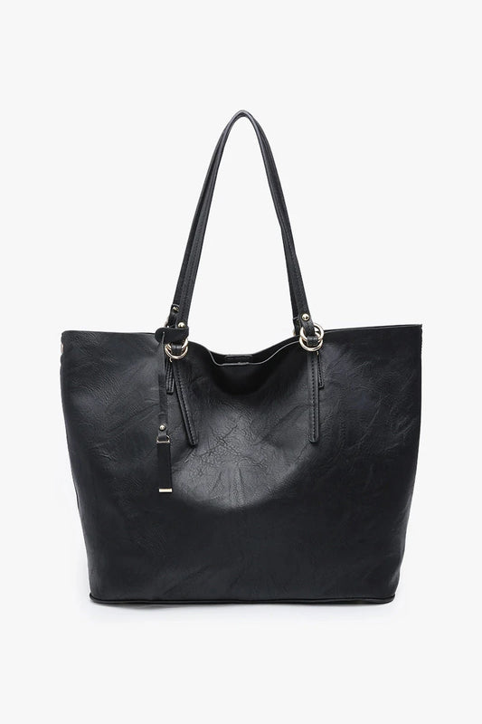 Everyday Black Tote Bag