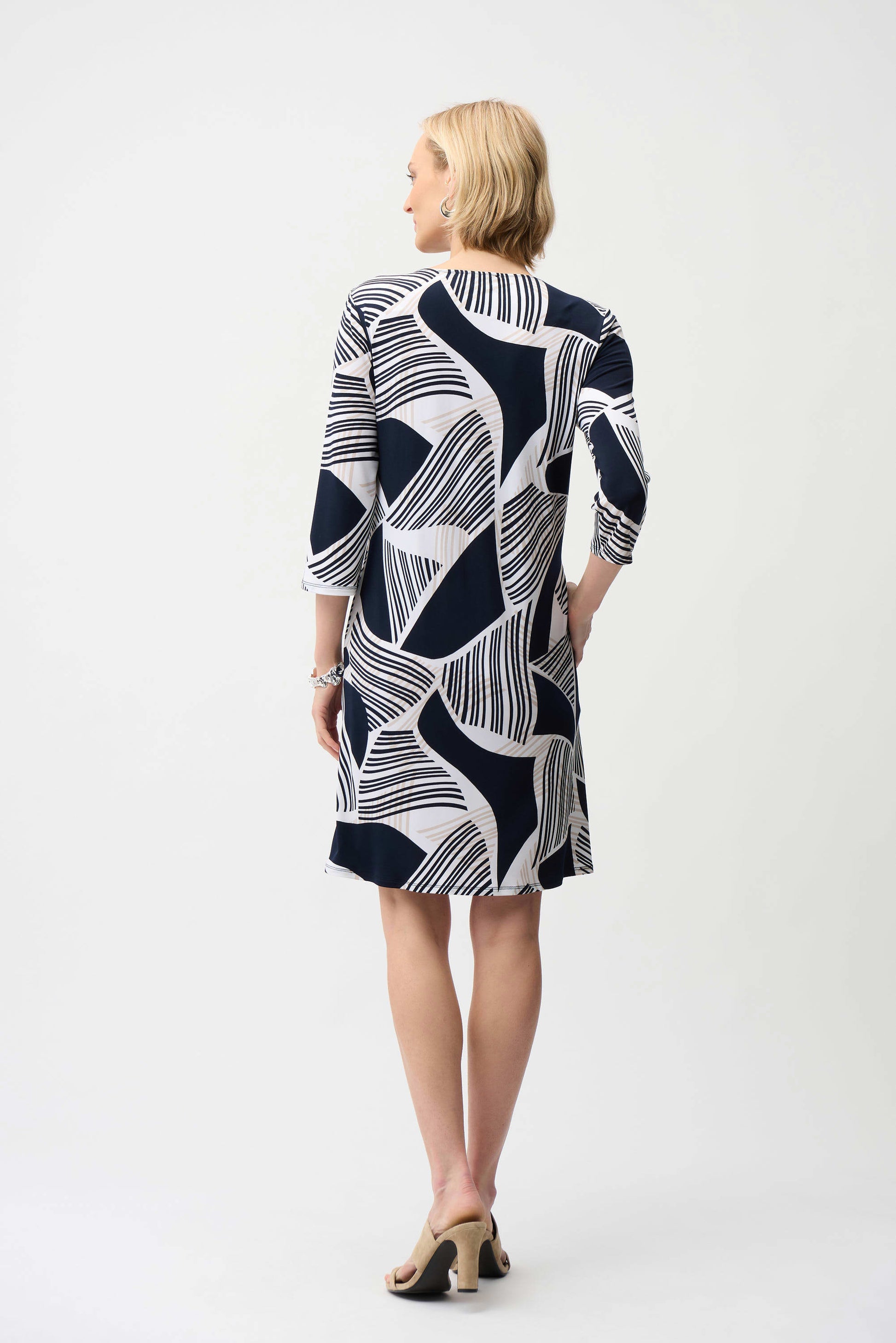 Geometric Print Dress