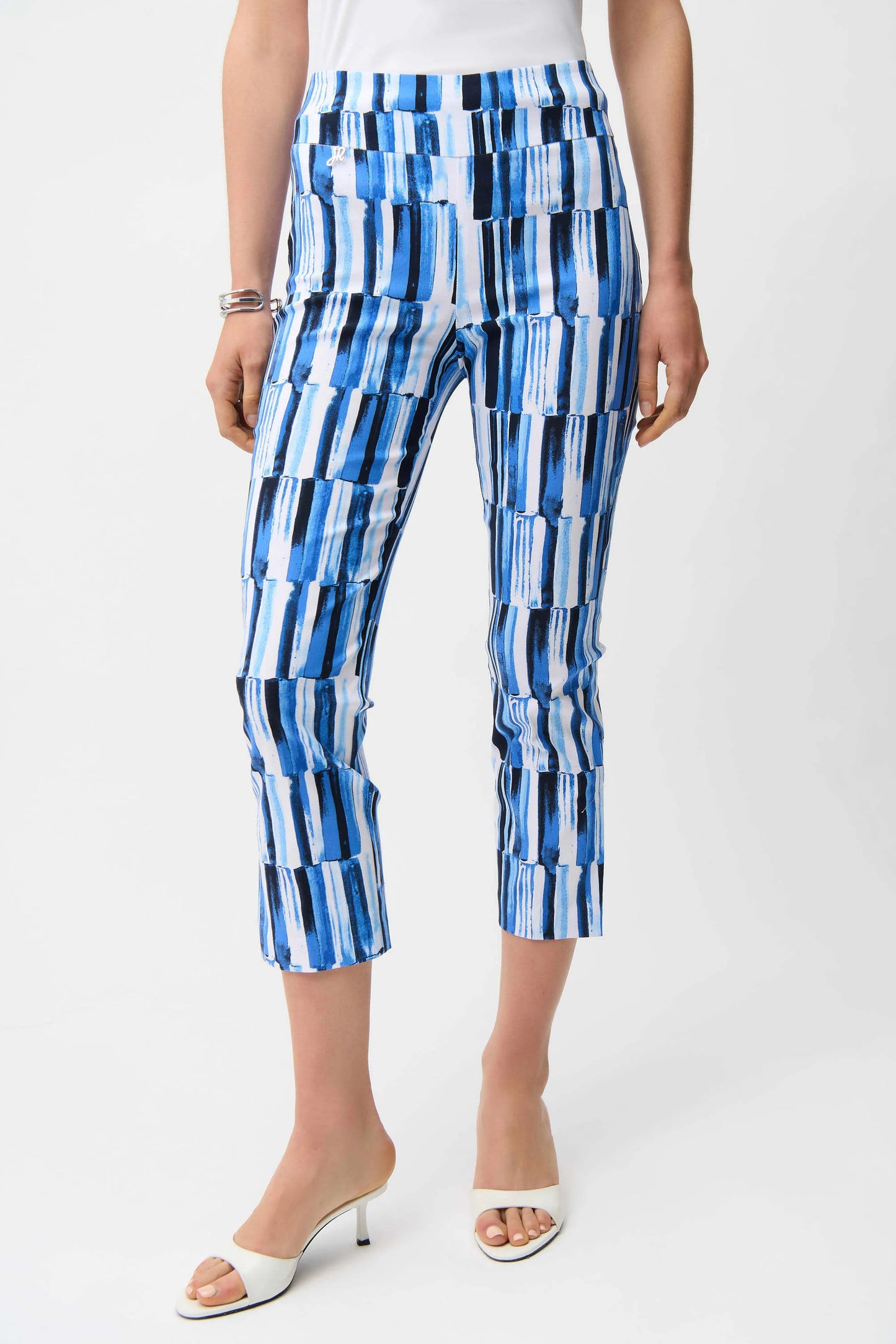 Millennium Abstract Crop Pants Joseph Ribkoff