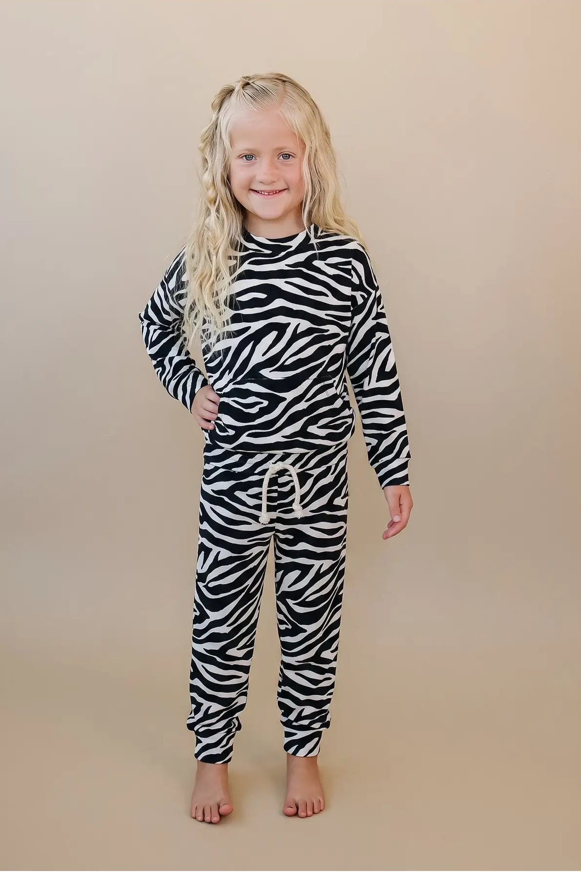 Zebra Jogger Set