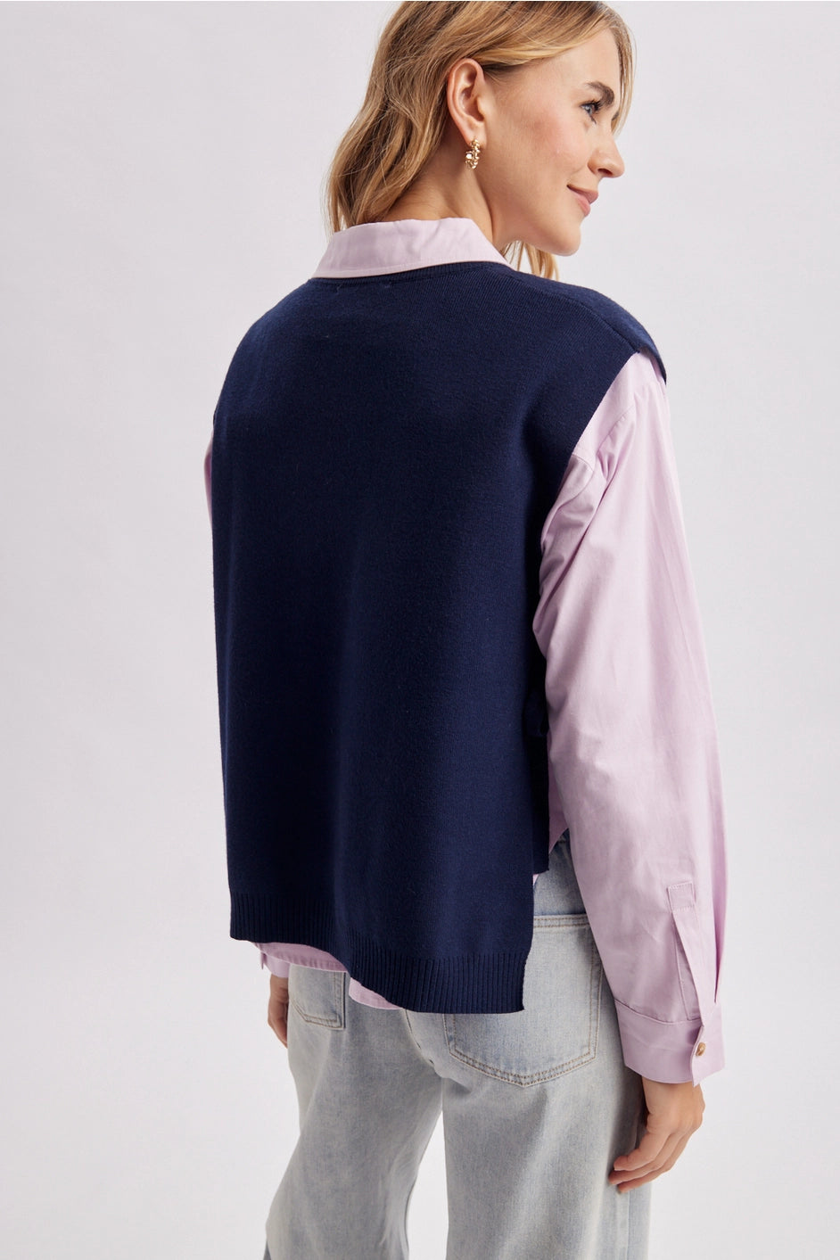 Open Side Sweater Vest