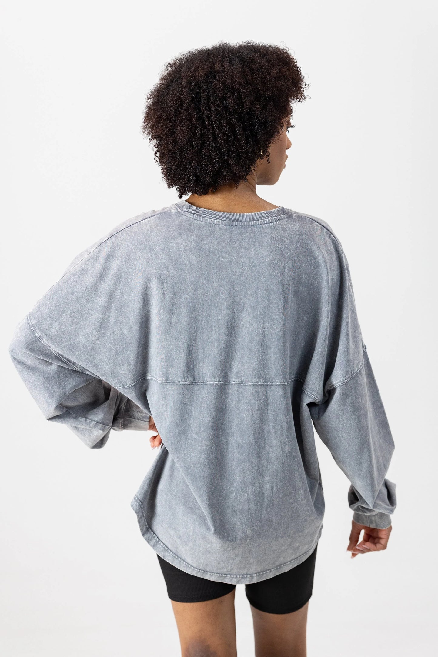 Nebraska Starbound Oversized Long Sleeve Tee