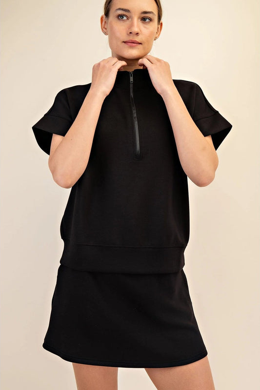 Scuba Quarter Zip Top