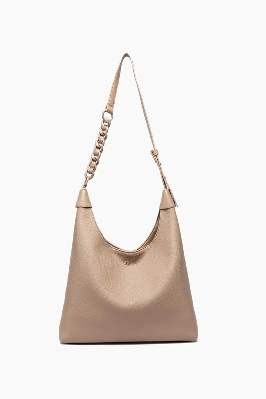 Luxe Braided Tote Bag - Beige