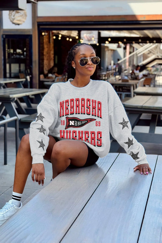 Nebraska Pennant Pride Crewneck